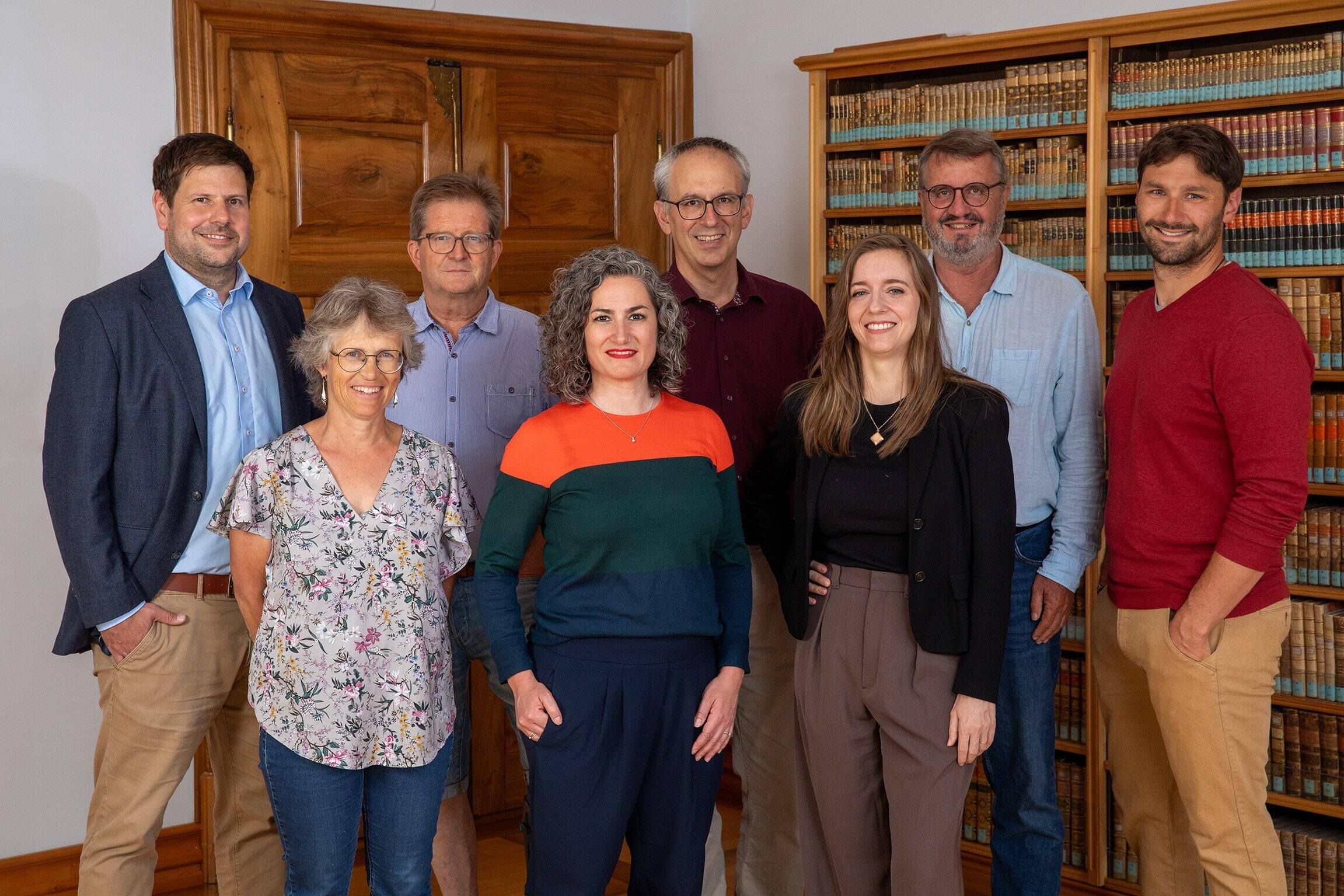 Gruppenfoto des Gemeinderates